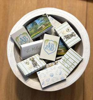Personalized Wedding Matchbooks - Custom Favors for Wedding guests, Baby Shower, Bachelorette & Housewarming