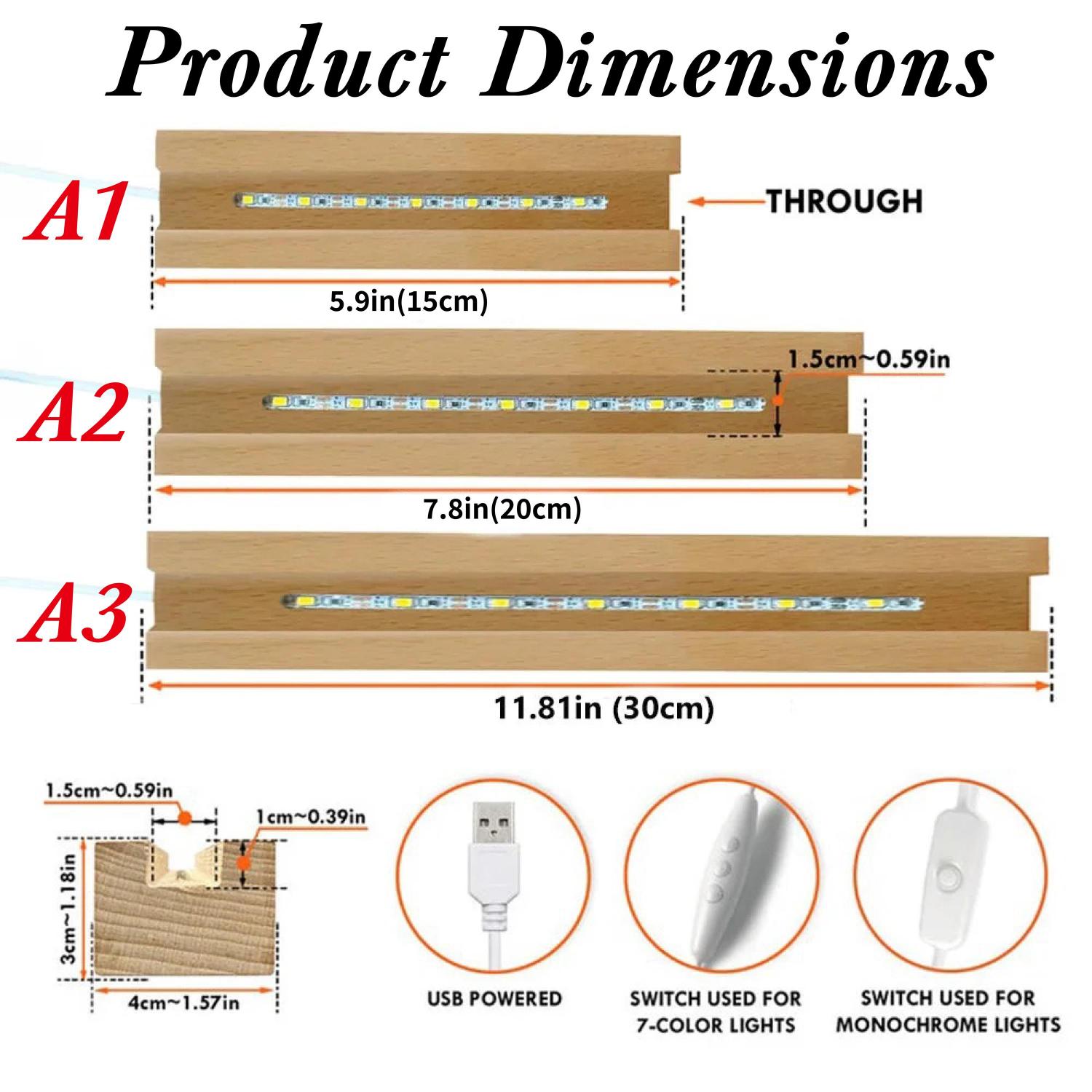 Grandma's Garden Birth Flower Night Light, Custom  Acrylic Night Light with Kids Names, Mother's Day Gift, Family Birth Flower Gifts