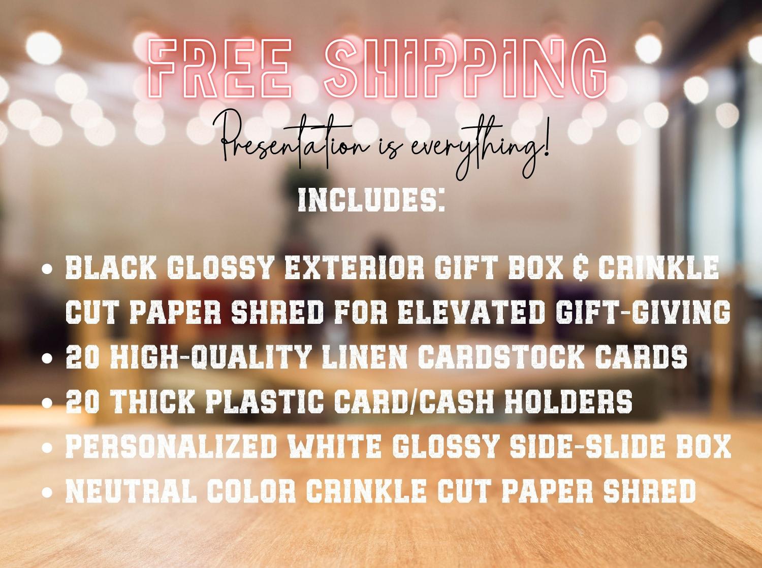 College Survival Gift Card College Bound Care Package High School Graduation Gift Personalized Gift College Student Cash Holder Money Holder