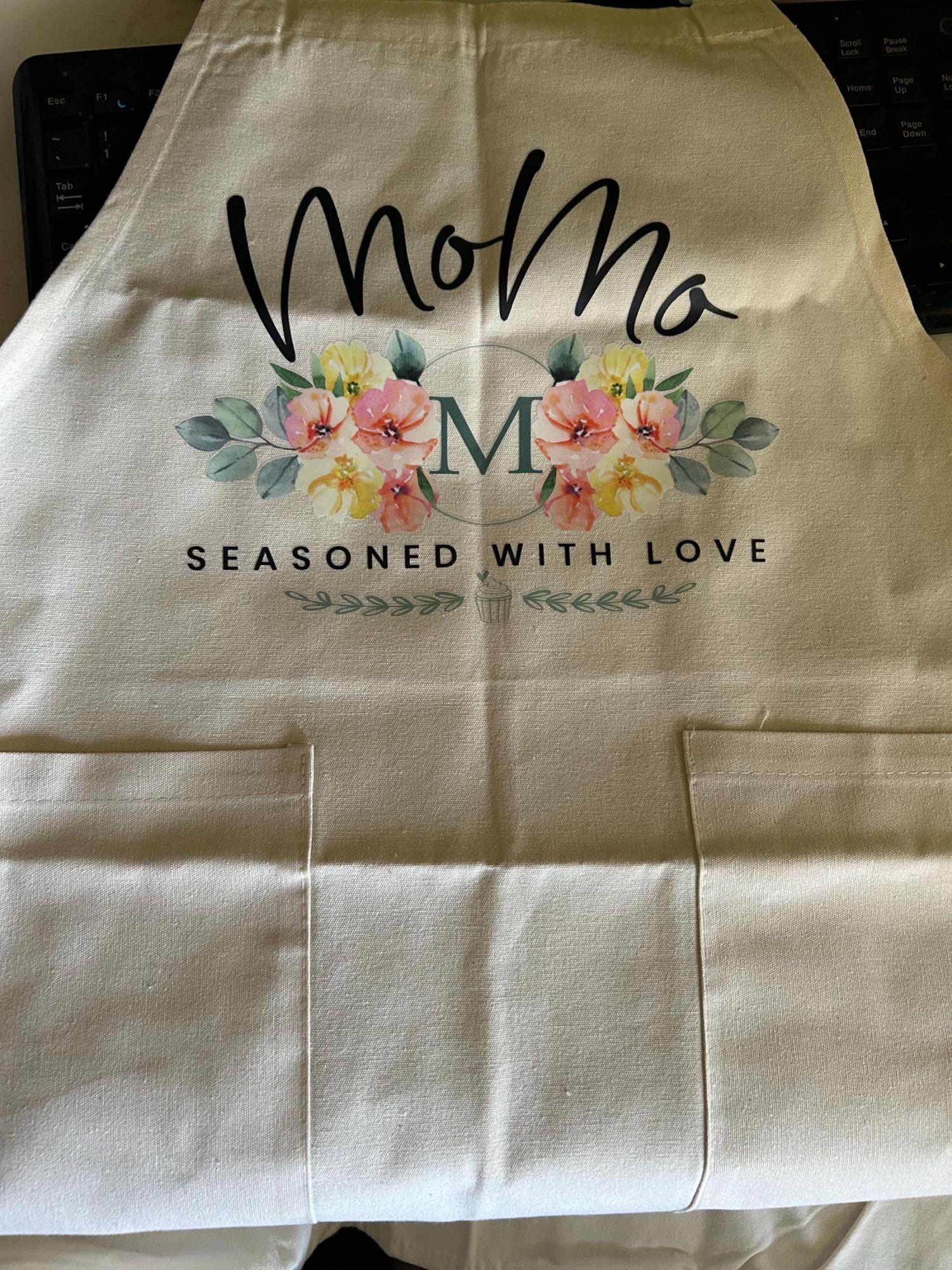 Personalized Apron for Women Gifts, Custom Family Apron Cooking Gift for Mothers Gifts, Customized Aprons for Kitchen Gifts for Mom Gifts