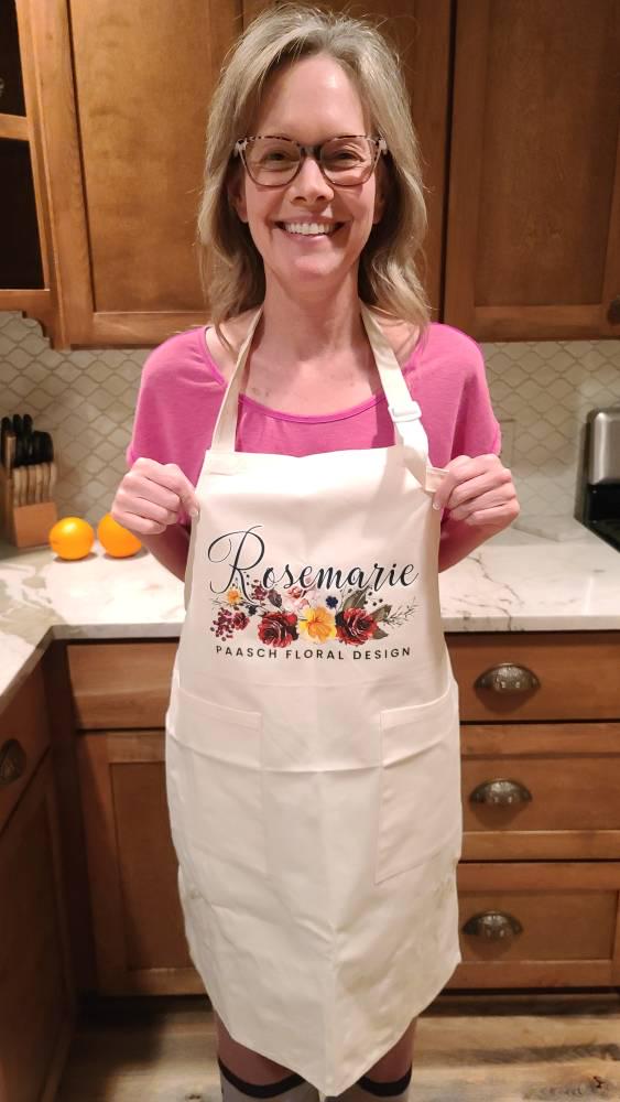Personalized Apron for Women Gifts, Custom Family Apron Cooking Gift for Mothers Gifts, Customized Aprons for Kitchen Gifts for Mom Gifts