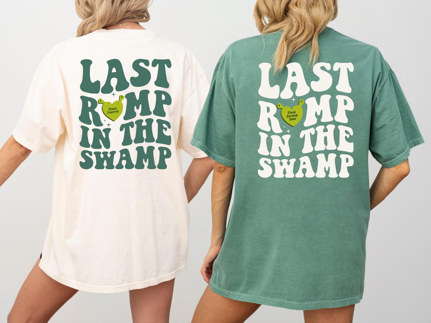 Last Romp in the Swamp Bachelorette Shirt, Swamp Bride Tshirt, Funny Matching Bachelorette Shirt, Funny Swamp Bachelorette Party Tee