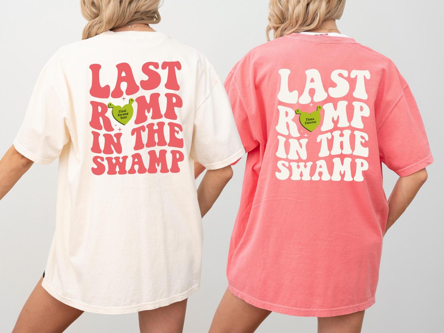 Last Romp in the Swamp Bachelorette Shirt, Swamp Bride Tshirt, Funny Matching Bachelorette Shirt, Funny Swamp Bachelorette Party Tee