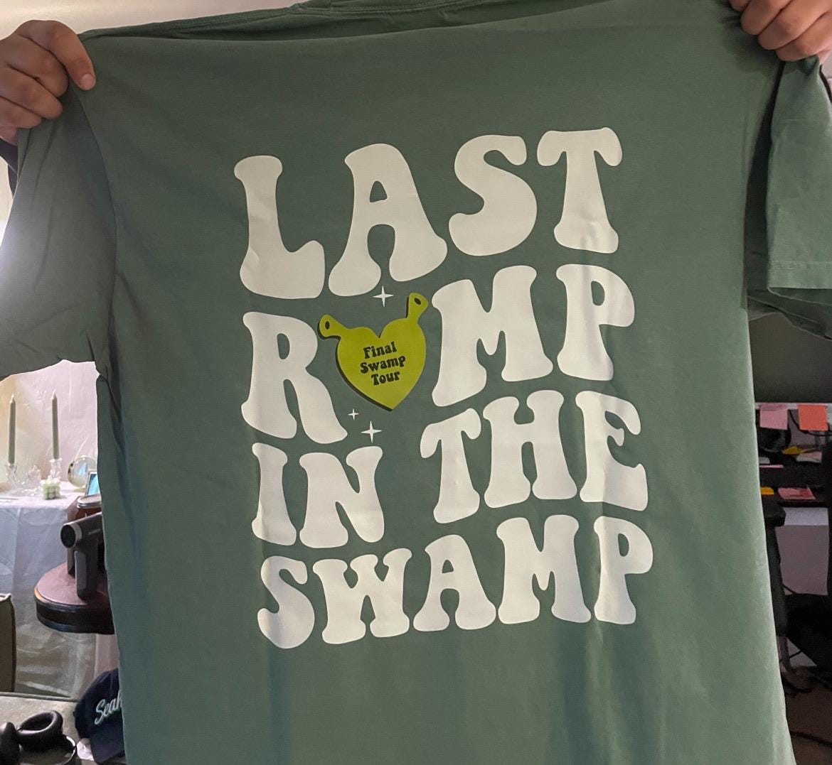 Last Romp in the Swamp Bachelorette Shirt, Swamp Bride Tshirt, Funny Matching Bachelorette Shirt, Funny Swamp Bachelorette Party Tee