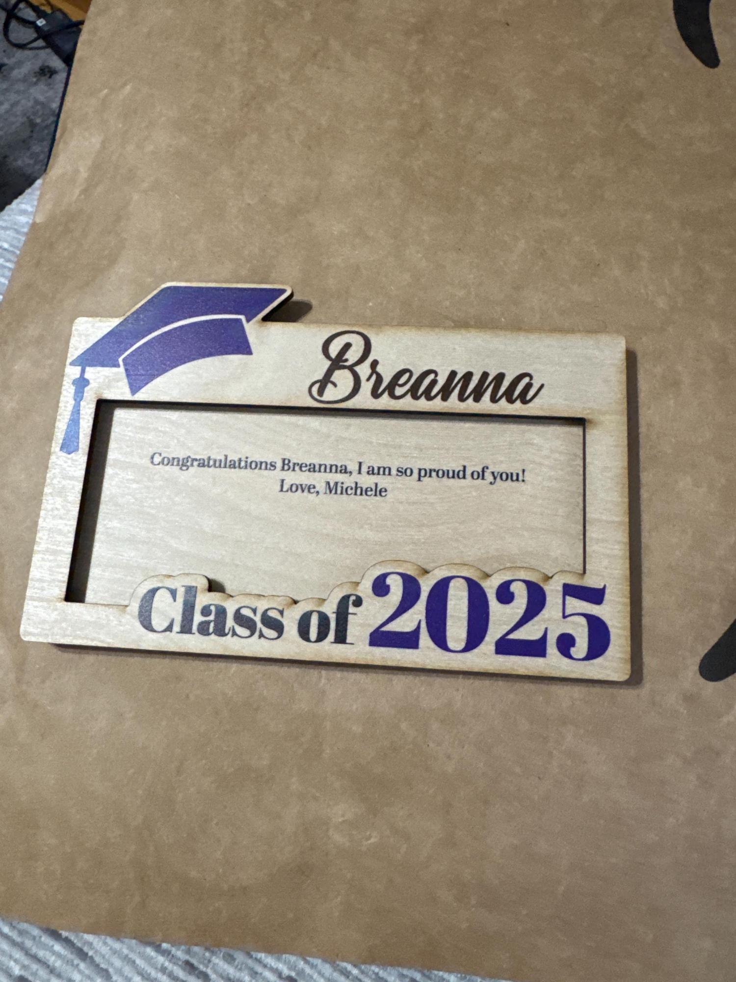 Graduation Money Holder Personalized, Graduation Gift, Class of 2026, High School Graduation, Gift for Graduates, High School Senior