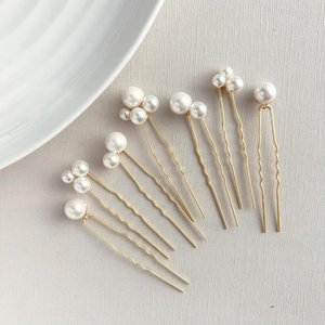 Pearl Bridal Hair Pins, Wedding Hairpiece, Bridal Hair Piece, Bridal Hair Comb, Bridesmaid Hair, Wedding Pearl Hair Comb