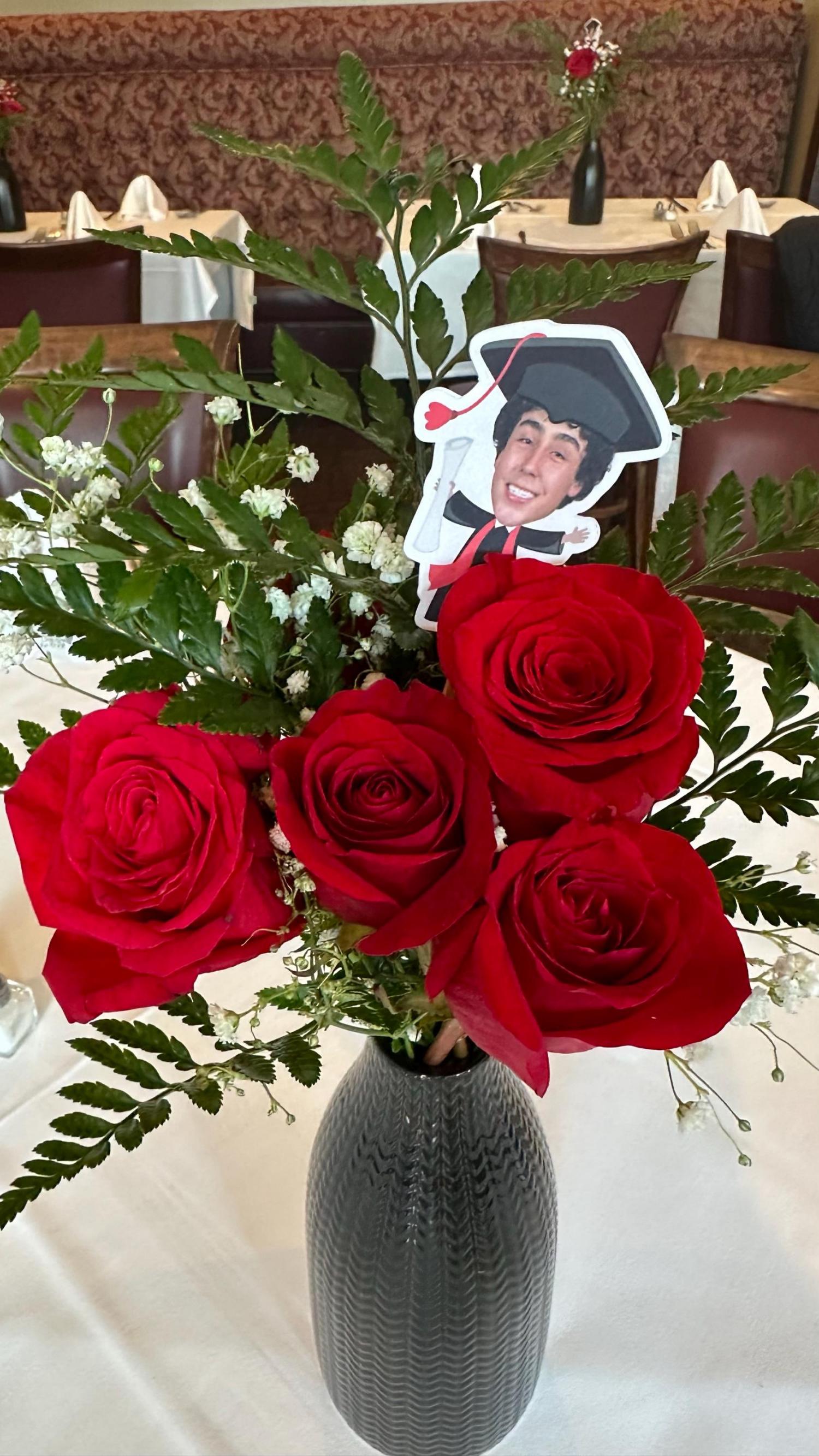 Graduation Cupcake Toppers, 2026 Grad Party Photo Favors, Personalized Big Head Face Graduate Decorations