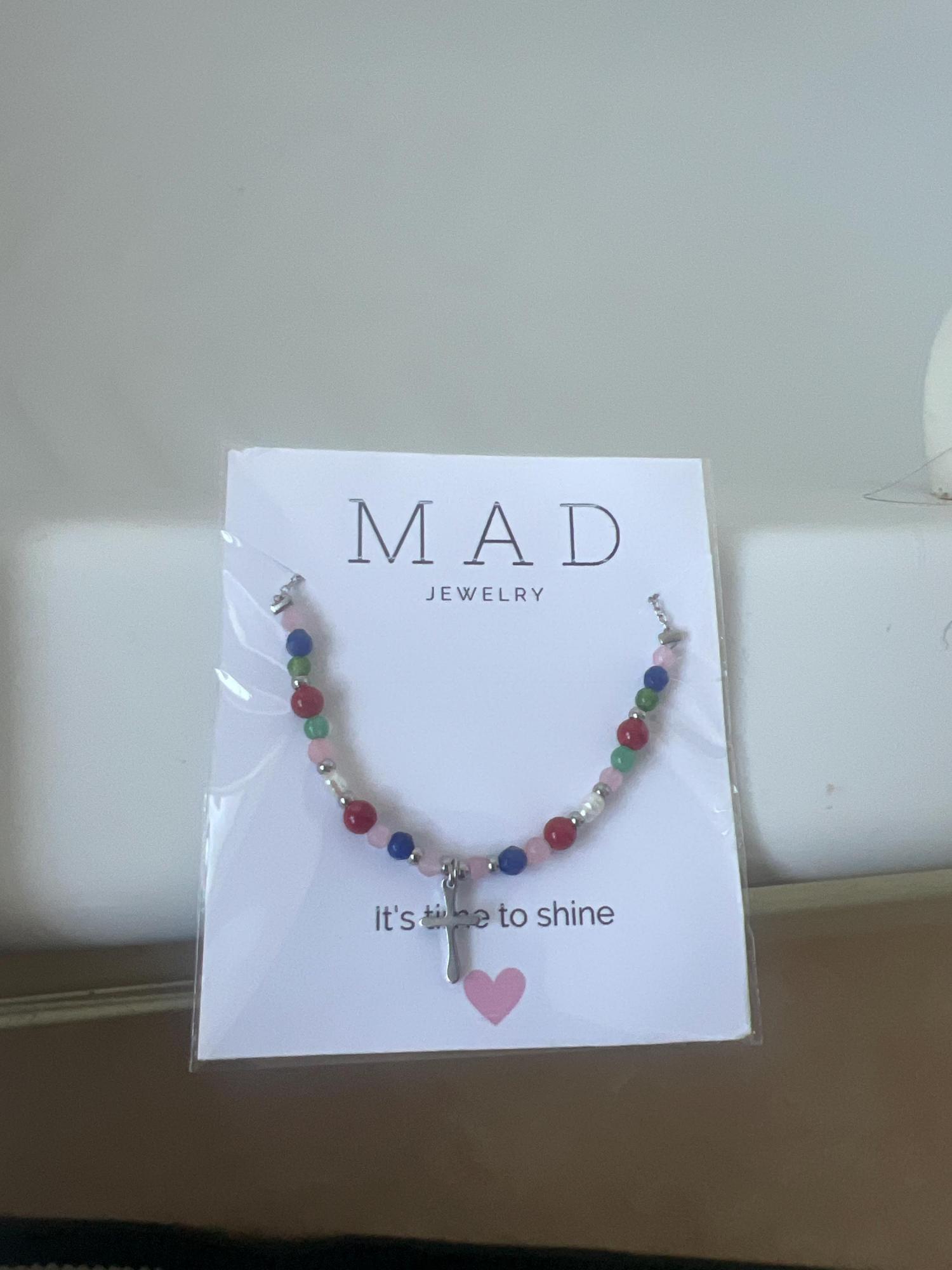 Beaded Cross Necklace - Gold Filled Cross Necklace - Cross Necklaces - Cross Charm Necklace - Personalized Gifts - Gifts