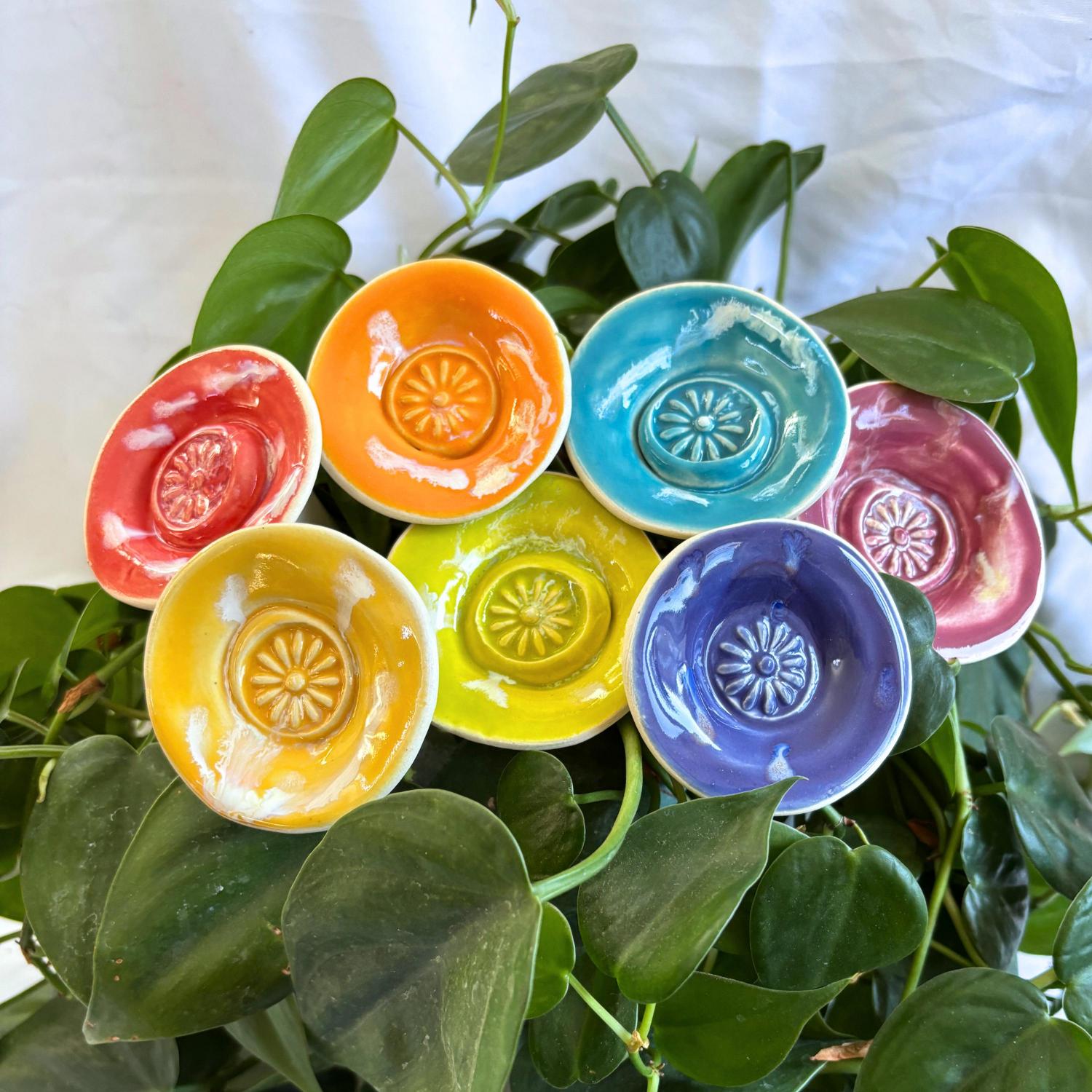 Pollinator Watering Cup | Functional Handmade Garden Art