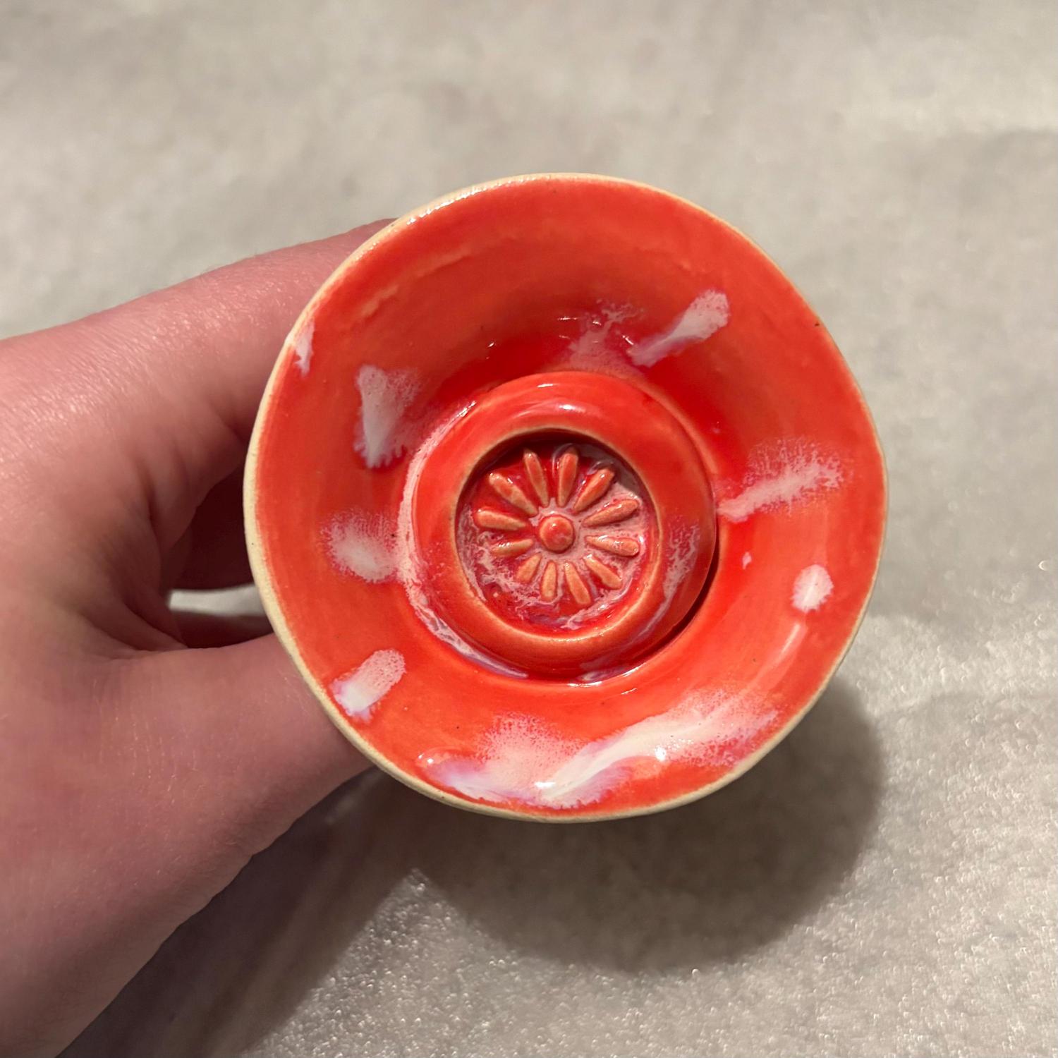 Pollinator Watering Cup | Functional Handmade Garden Art