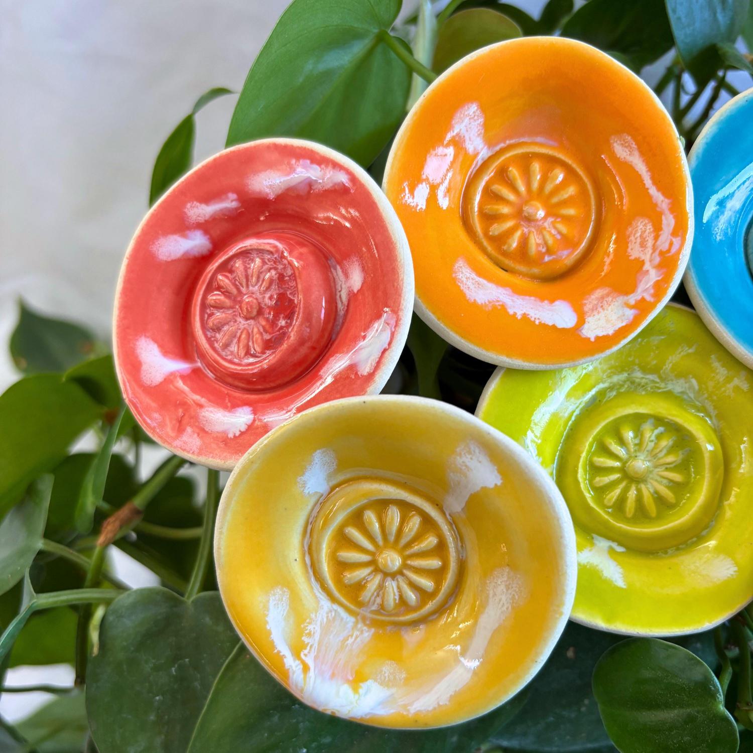 Pollinator Watering Cup | Functional Handmade Garden Art