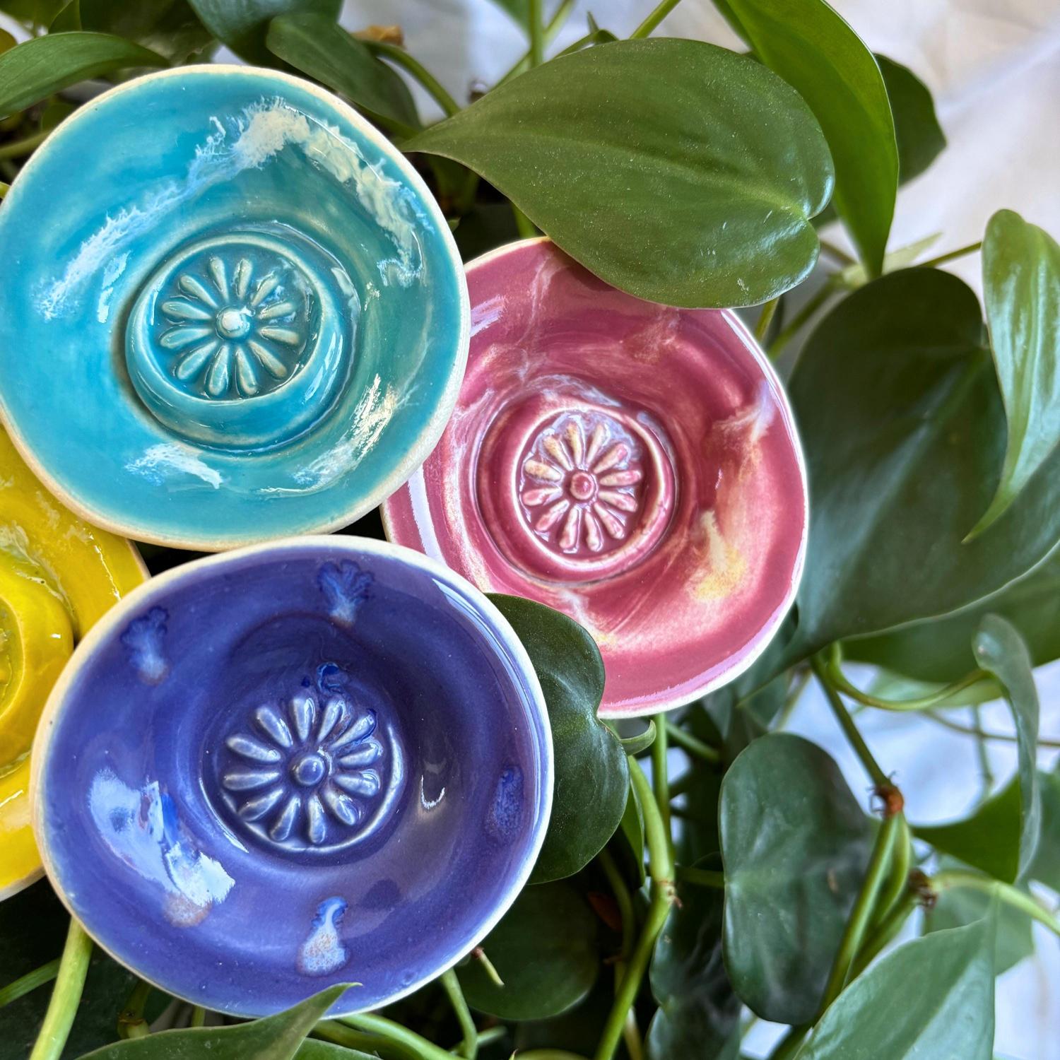 Pollinator Watering Cup | Functional Handmade Garden Art