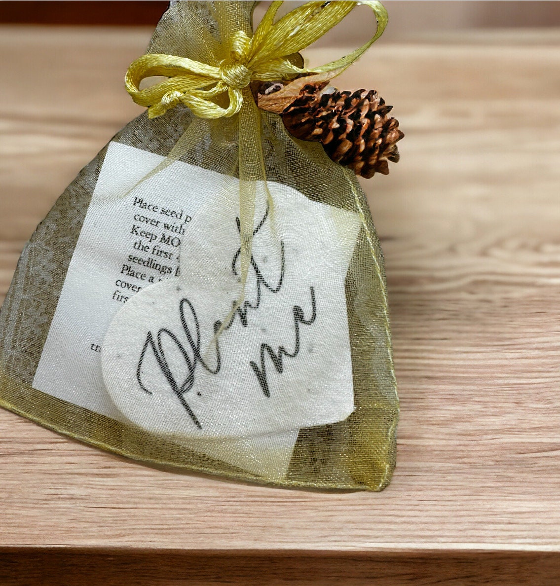 Plantable Heart shapes Thank you graduation favour Seed paper 2 inches Heart gift labels, wedding favor, graduation favors, graduation