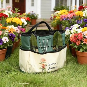 Personalized Gardening Bag and Tools, Garden Tote Bag, Garden Bag, Gardening Gifts, Gift for Gardener, Mom Grandma Gifts, Mothers Day Gifts