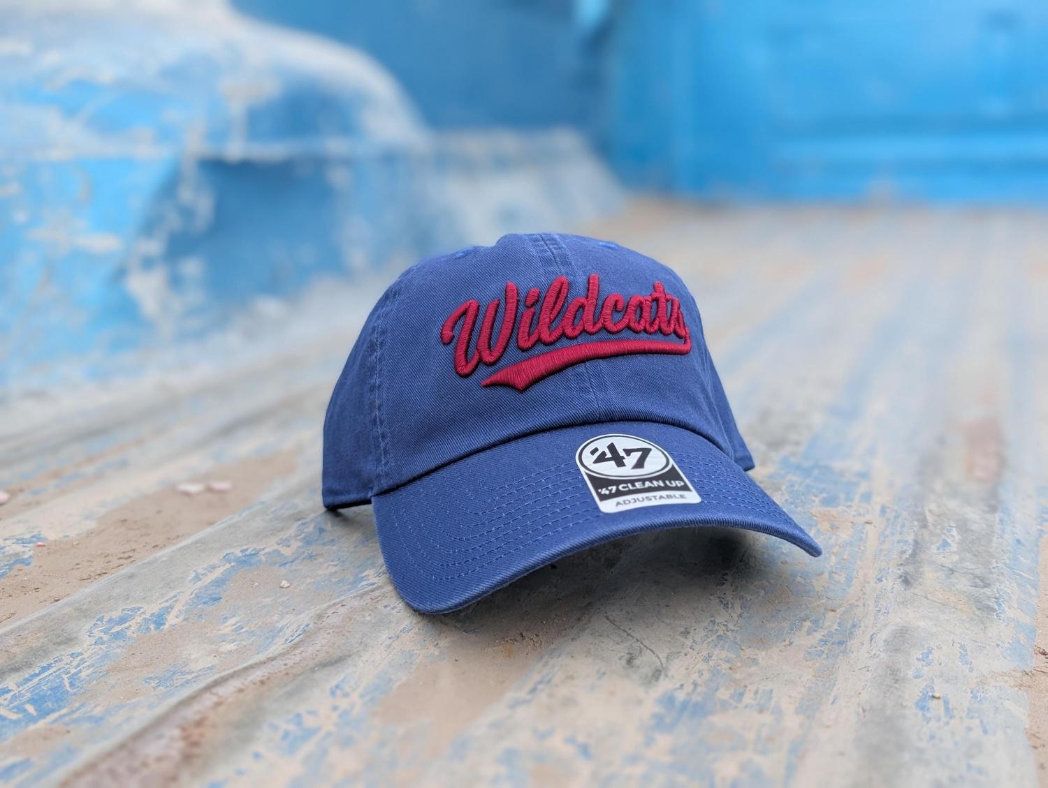 Custom Embroidered 47 Brand Clean Up Dad Hat, Personalized Retro 3D Script Text