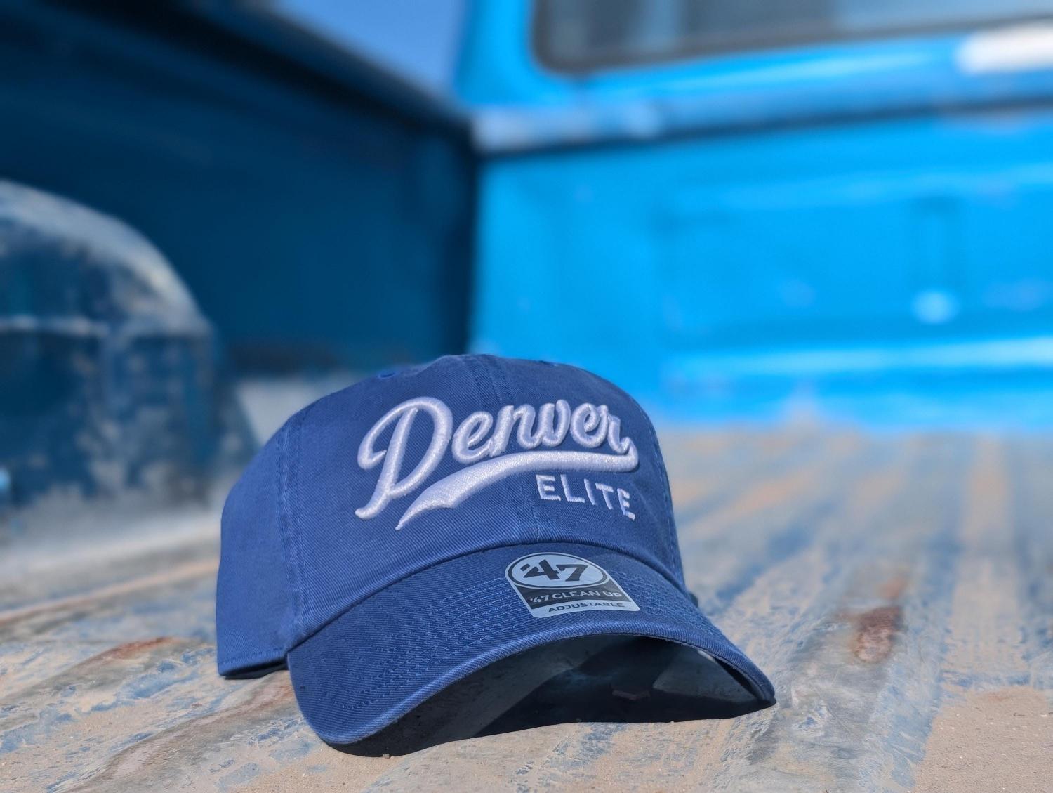 Custom Embroidered 47 Brand Clean Up Dad Hat, Personalized Retro 3D Script Text