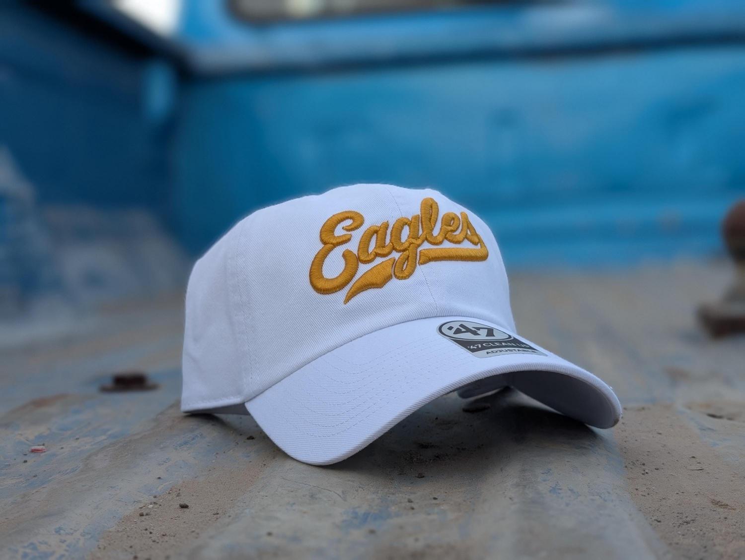 Custom Embroidered 47 Brand Clean Up Dad Hat, Personalized Retro 3D Script Text