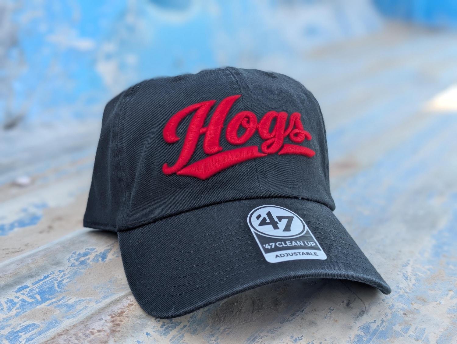 Custom Embroidered 47 Brand Clean Up Dad Hat, Personalized Retro 3D Script Text