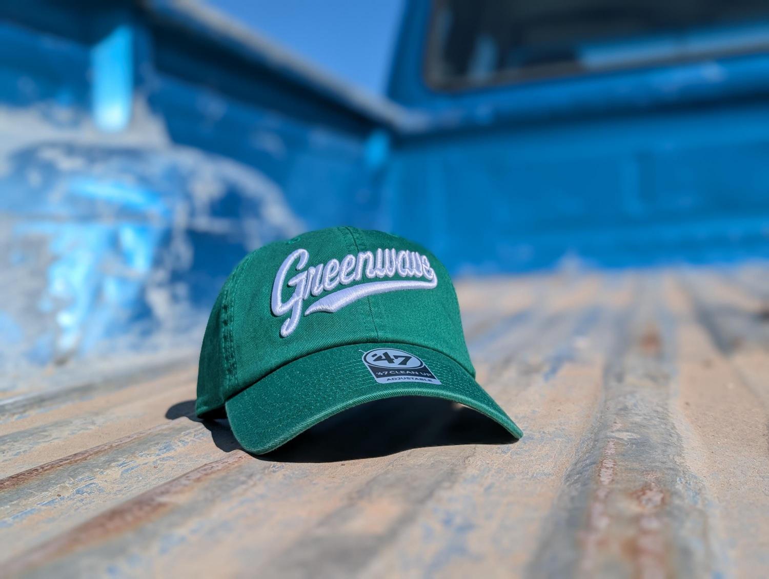 Custom Embroidered 47 Brand Clean Up Dad Hat, Personalized Retro 3D Script Text