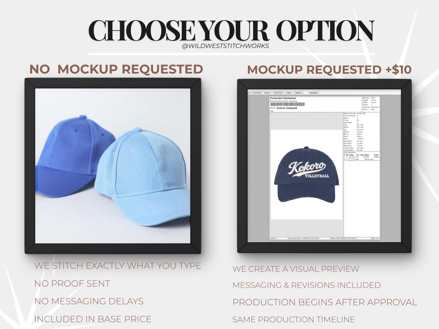 Custom Embroidered 47 Brand Clean Up Dad Hat, Personalized Retro 3D Script Text